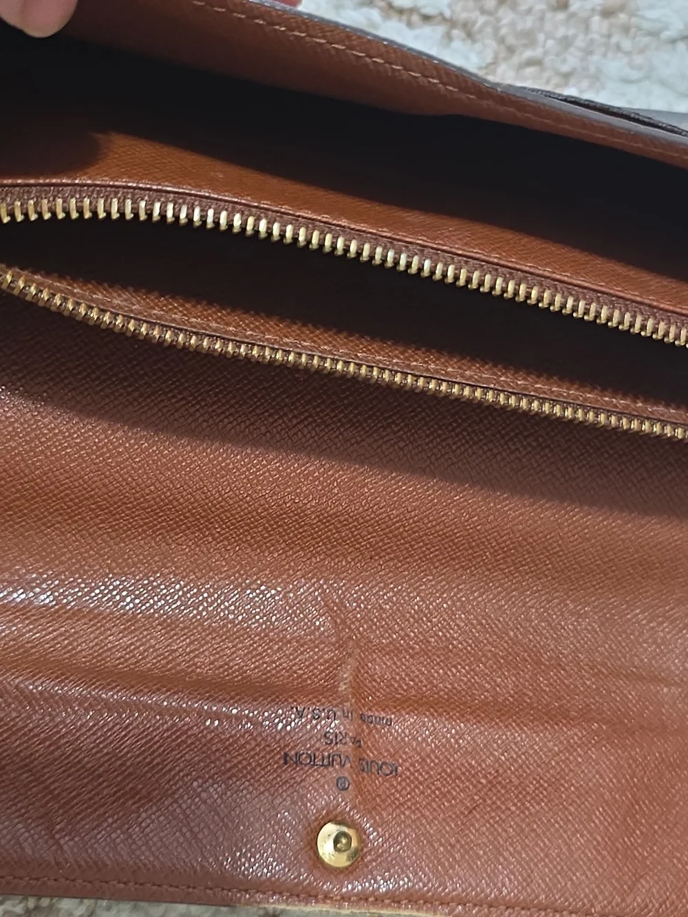 Louis Vuitton Brown Monogram Continental Wallet